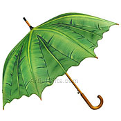 Modern Palm Leaf Umbrella
