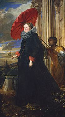 Anthony van Dyck (1599-1641), Marchesa Elena Grimaldi, 1623